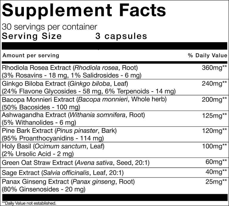 Supplement Facts